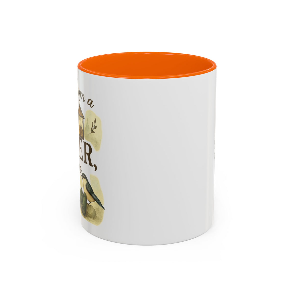Started From a Feeder Now We're Here — 11oz Accent Mug, product photo 6
