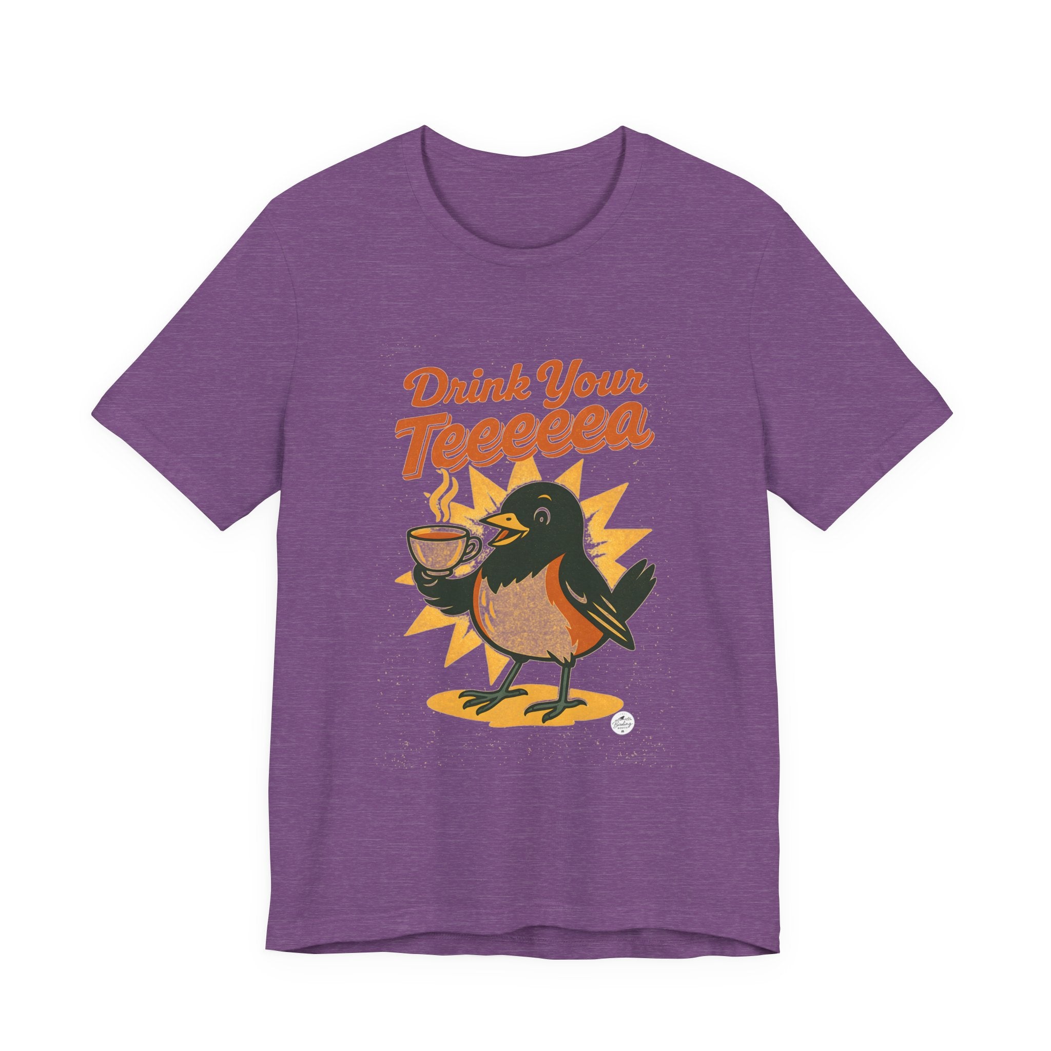 Drink Your Teeeeea — Towhee Bird Call Tee, product photo 5