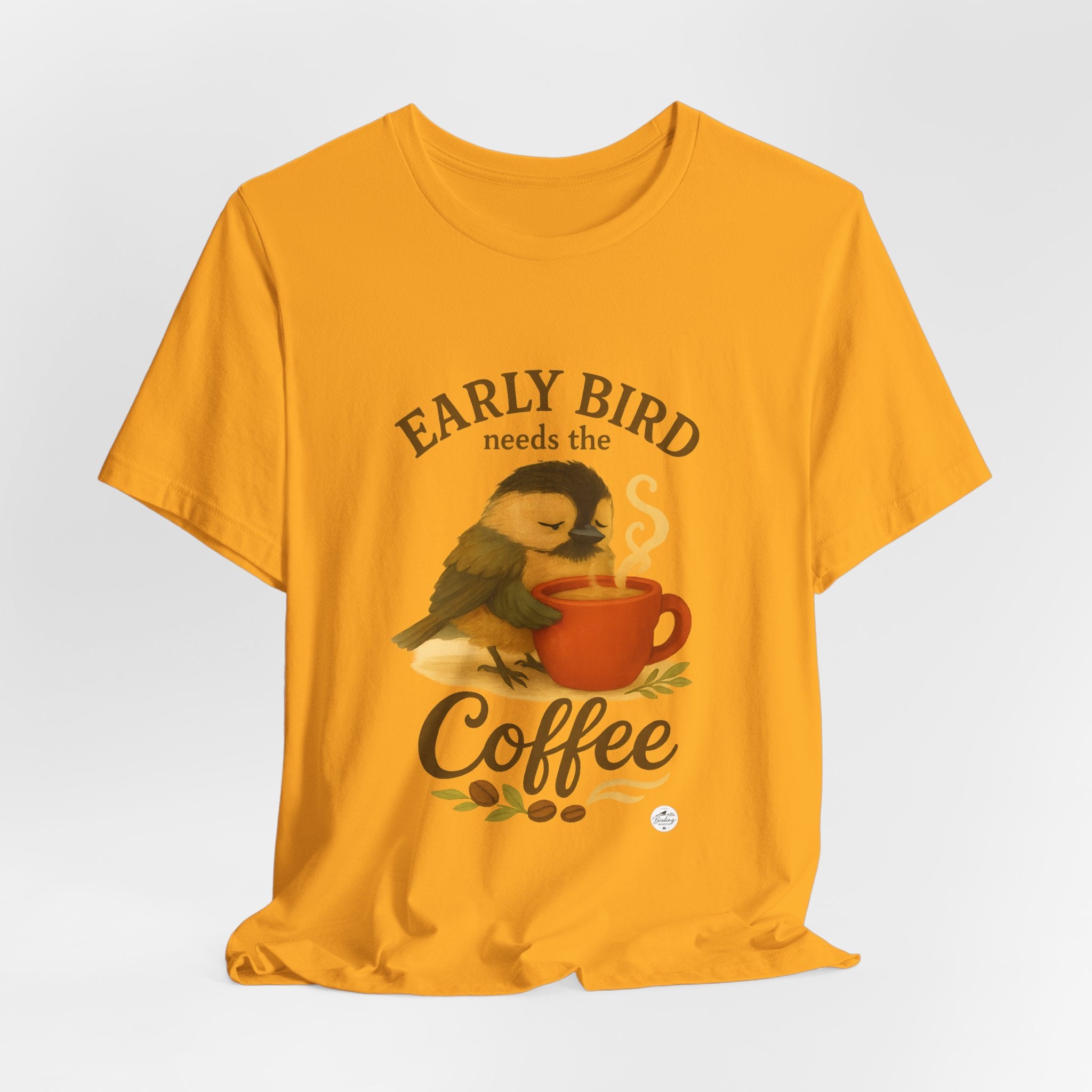 Early Bird Needs the Coffee | Cozy Bird Tee