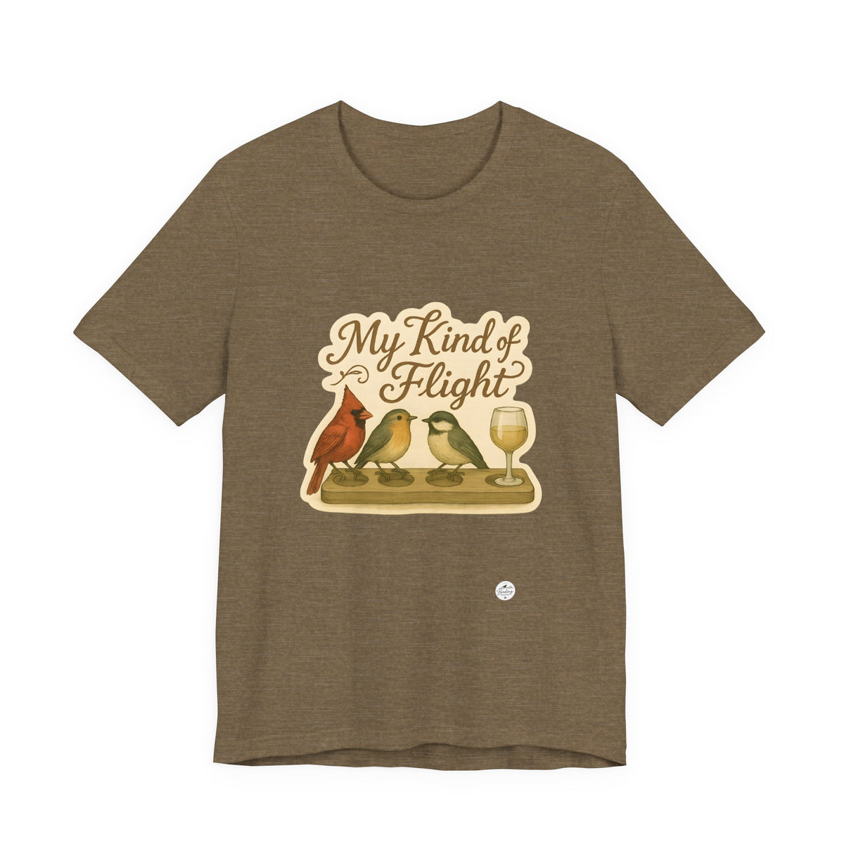 My Kind of Flight — Songbird Tasting Board Tee