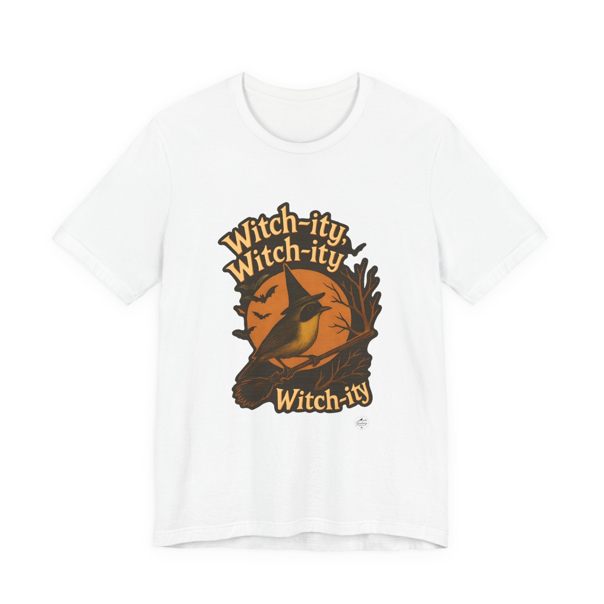 Witch-ity Witch-ity Witch-ity — Halloween Warbler Tee, product photo 9
