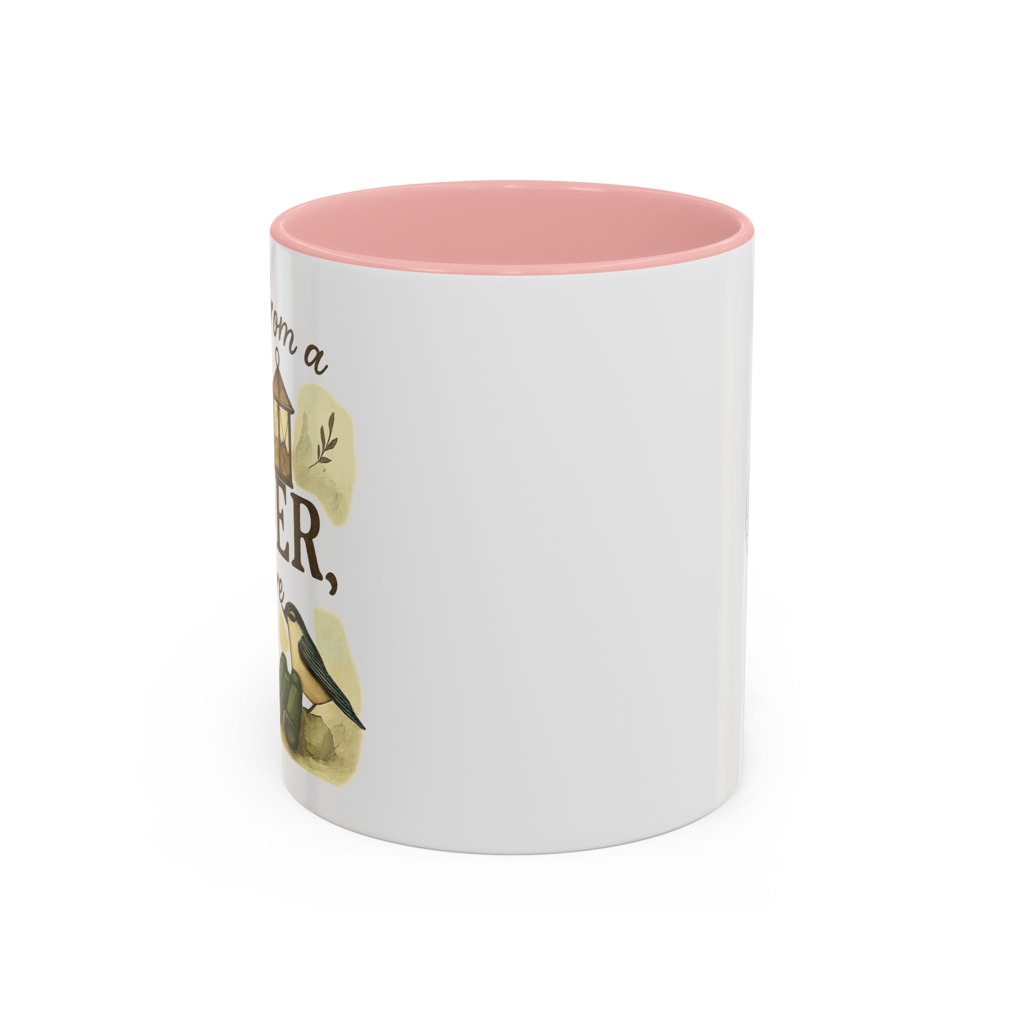 Started From a Feeder Now We're Here — 11oz Accent Mug, product photo 3