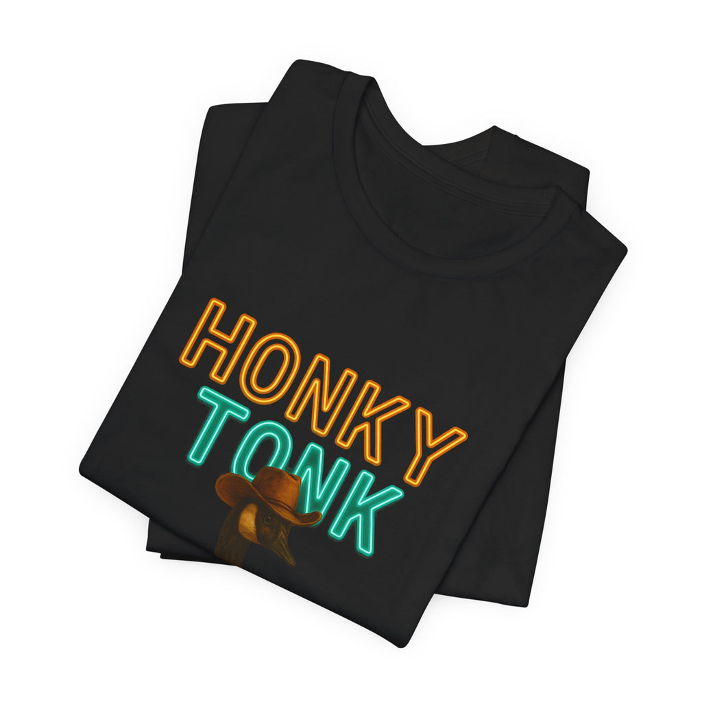 Honky Tonk | Neon Cowboy Goose Tee