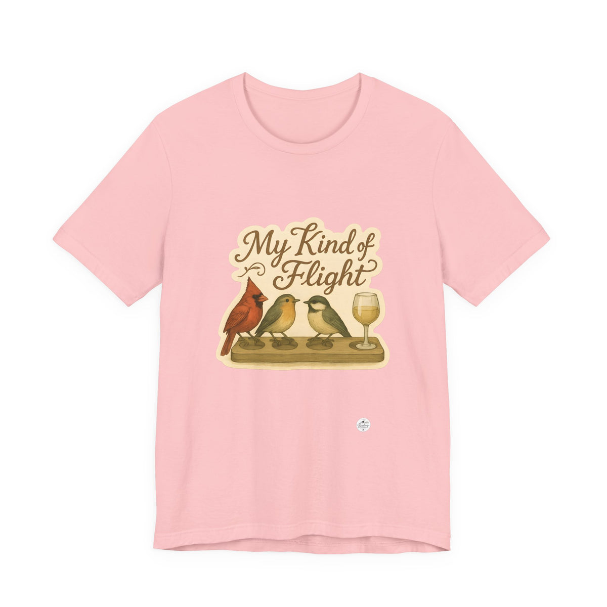 My Kind of Flight — Songbird Tasting Board Tee, product photo 8