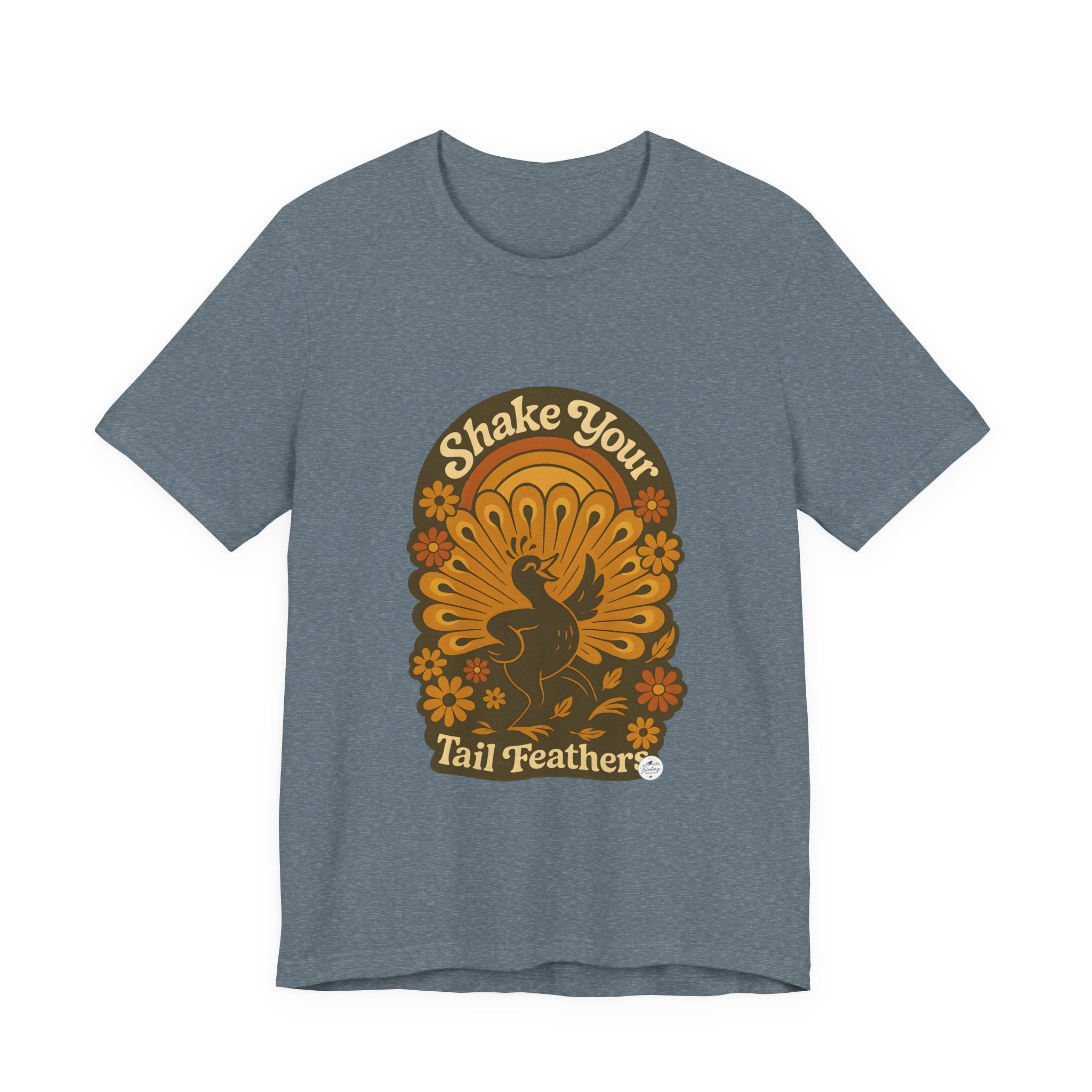 Shake Your Tail Feathers | Retro Dance Bird Tee