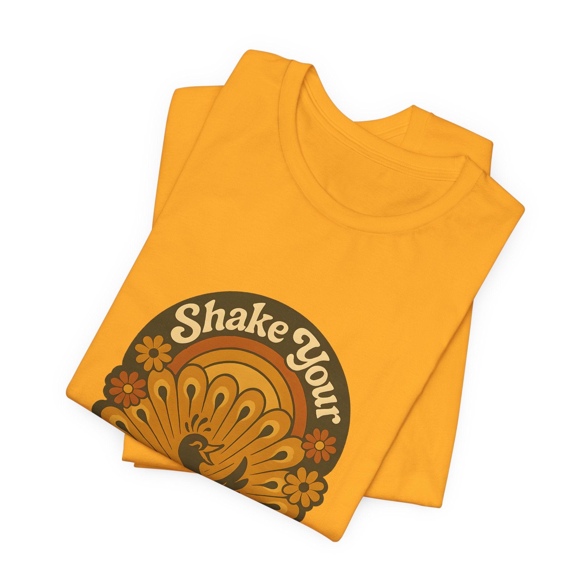 Shake Your Tail Feathers | Retro Dance Bird Tee