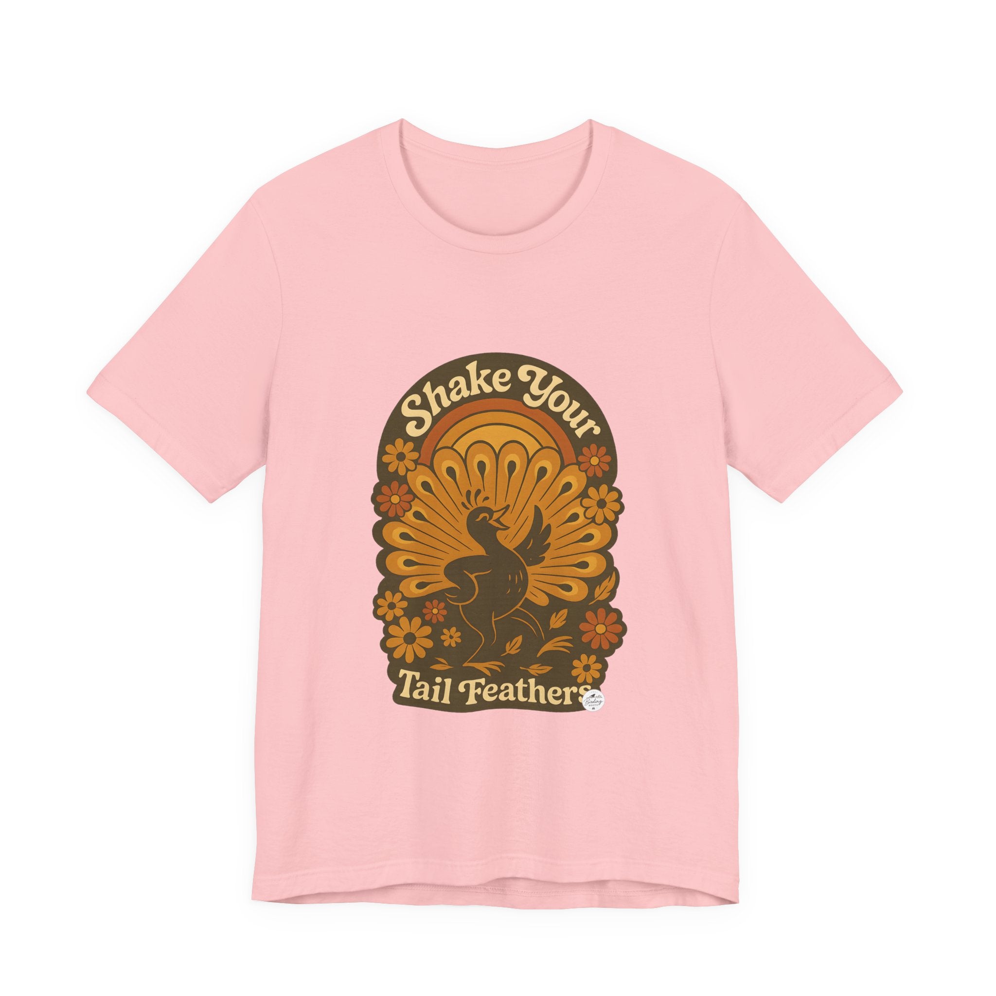Shake Your Tail Feathers — Retro Dance Bird Tee, product photo 7