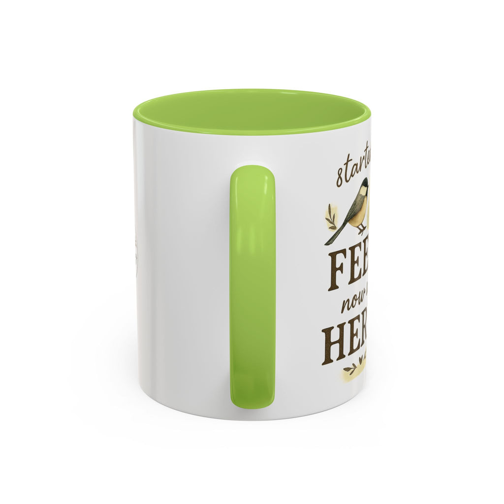Started From a Feeder, Now We're Here | 11oz Accent Mug