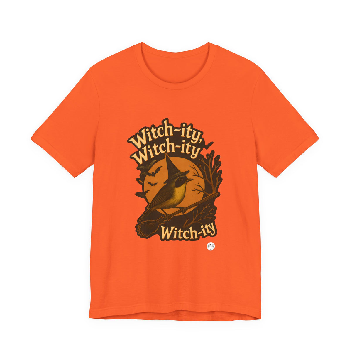Witch-ity Witch-ity Witch-ity — Halloween Warbler Tee, product photo 5