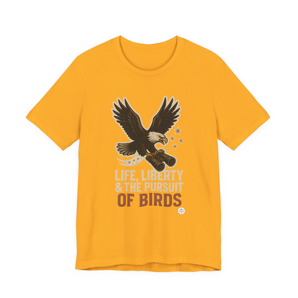 Life, Liberty & the Pursuit of Birds — Eagle Tee, product photo 2