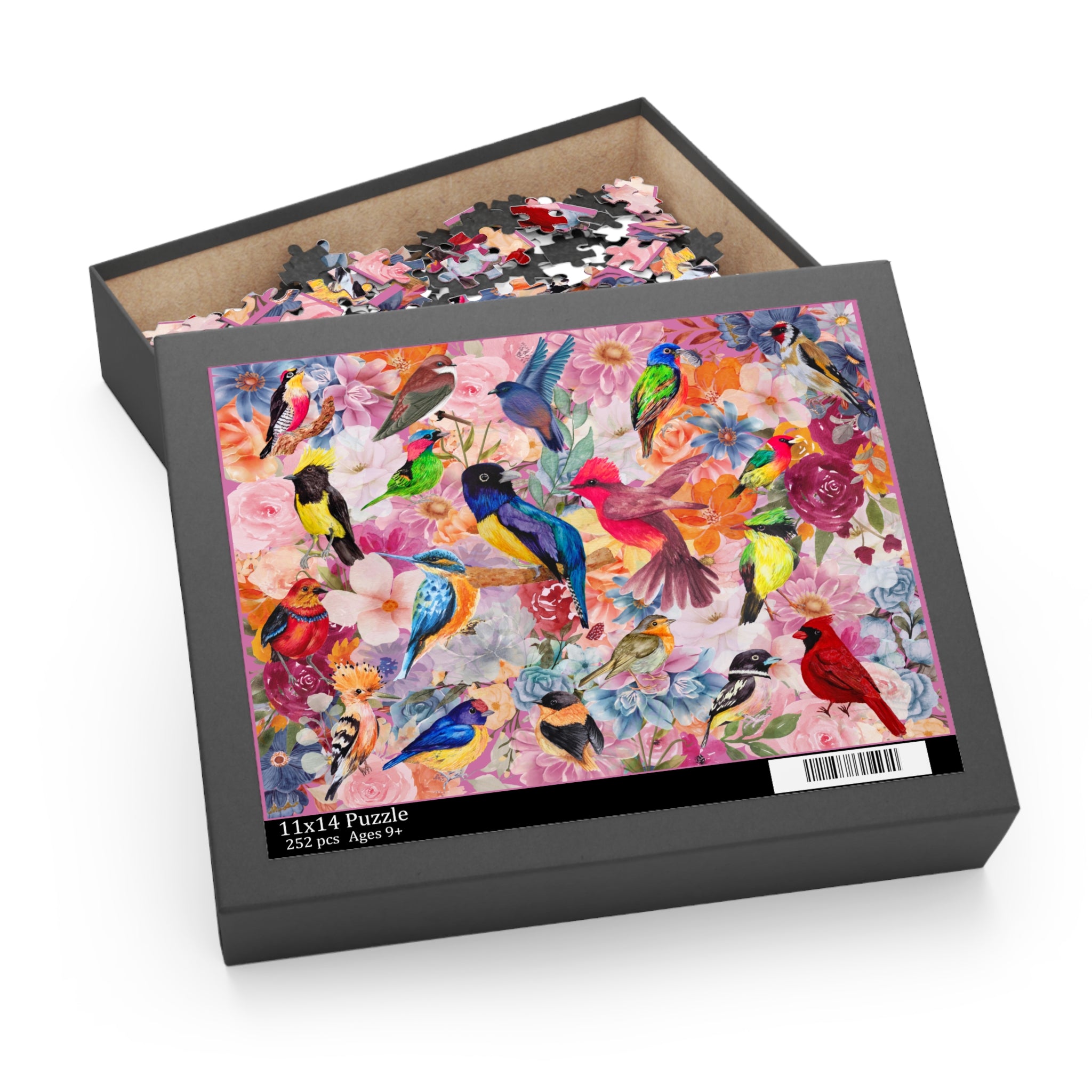 Watercolor Birds Puzzle
