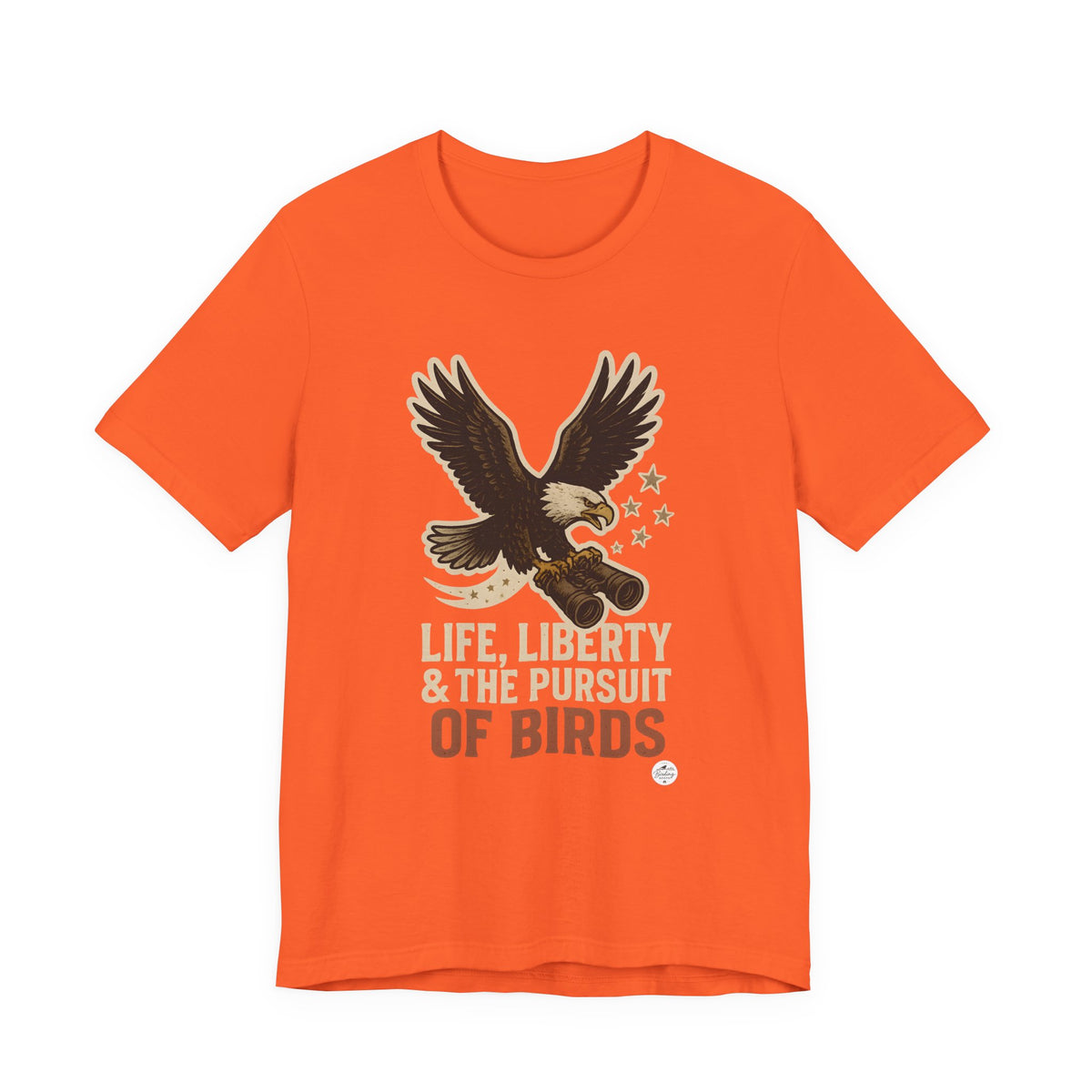 Life, Liberty & the Pursuit of Birds — Eagle Tee, product photo 5