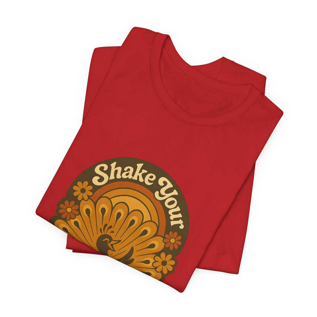 Shake Your Tail Feathers | Retro Dance Bird Tee