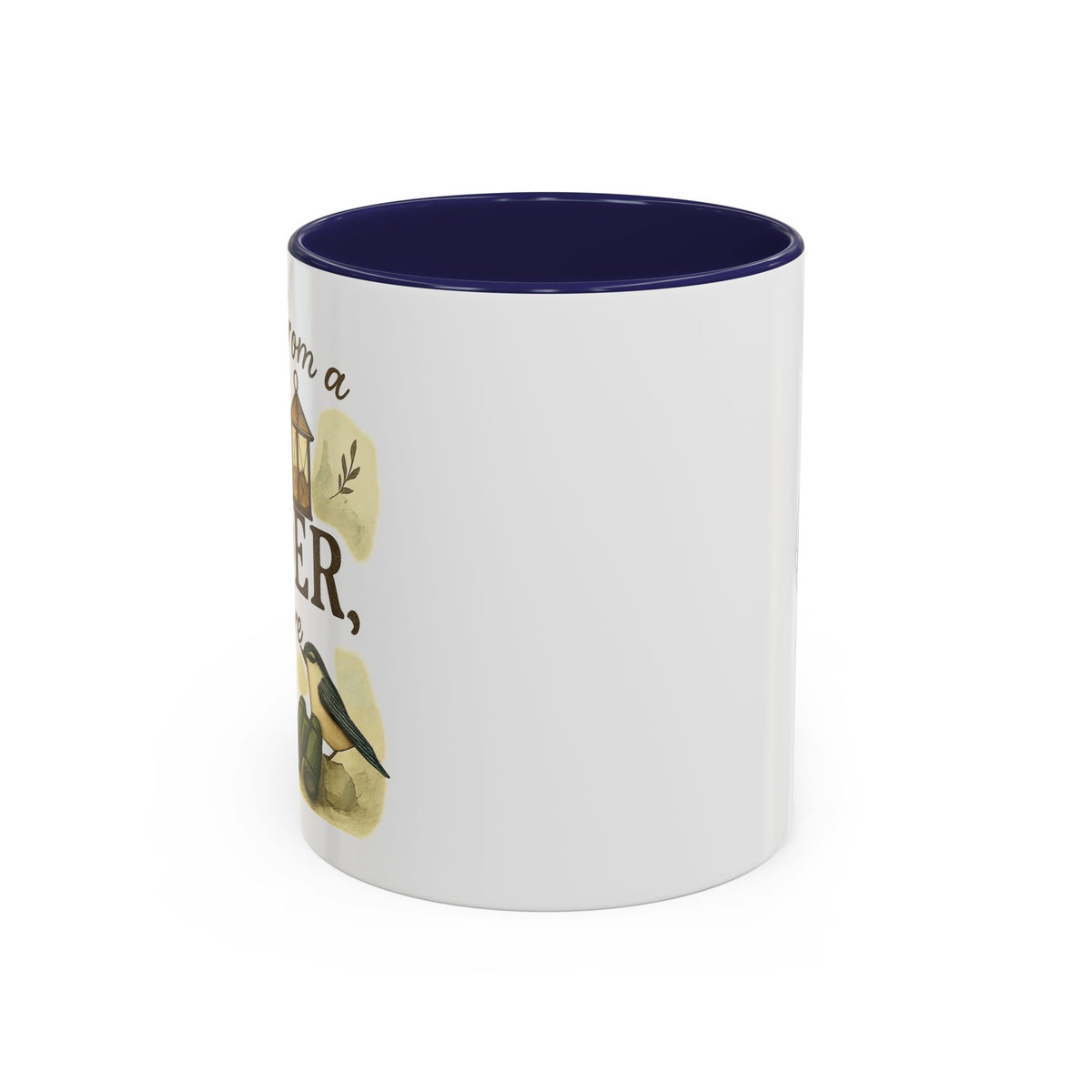 Started From a Feeder Now We're Here — 11oz Accent Mug, product photo 2