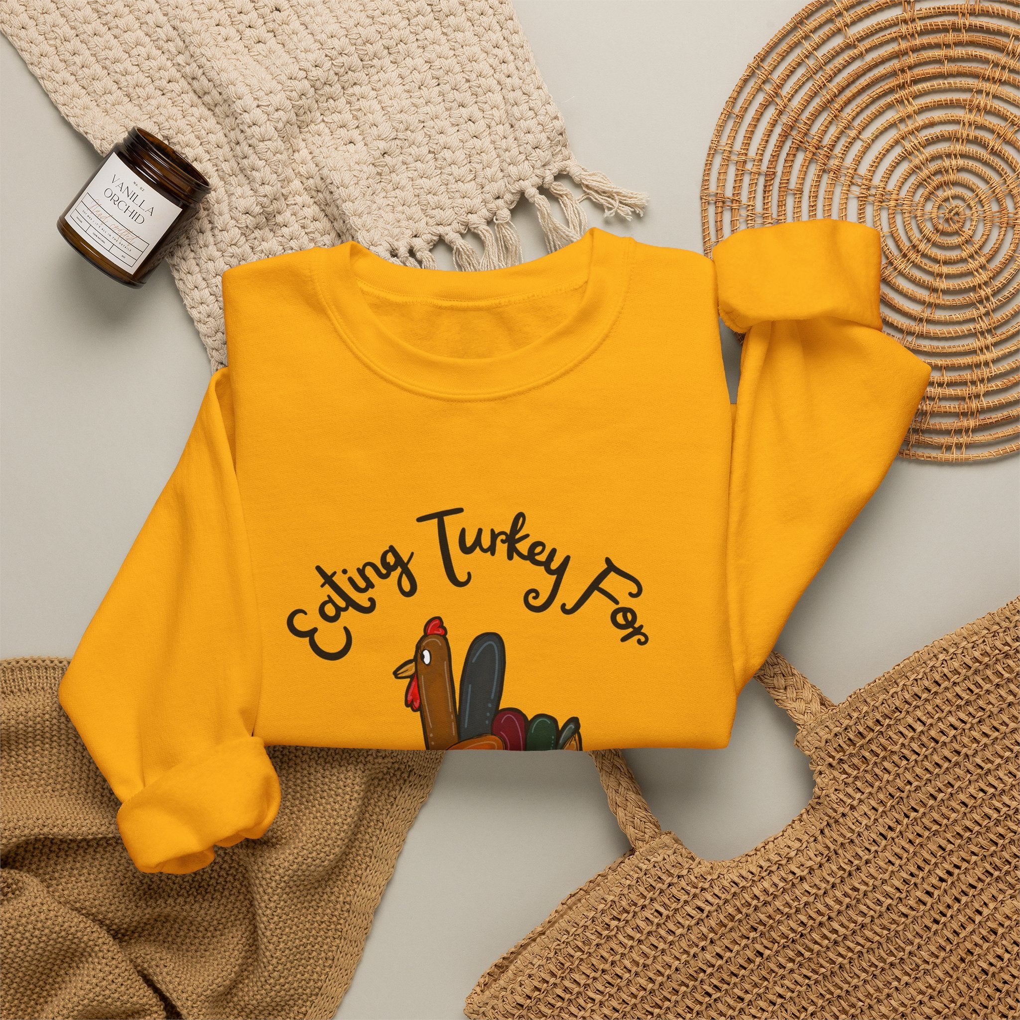 Thanksgiving "Eating Turkey for Two" Crewneck