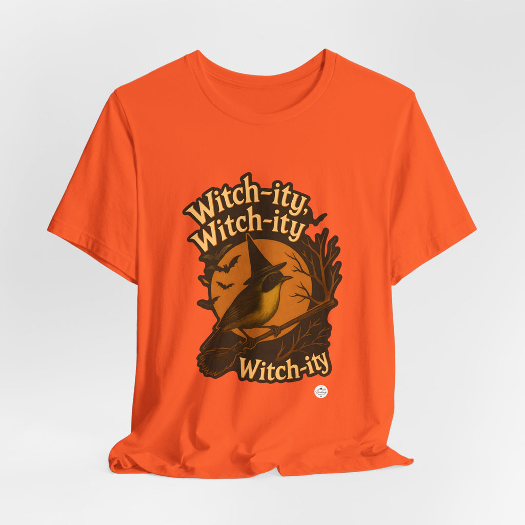 Witch-ity Witch-ity Witch-ity | Halloween Warbler Tee