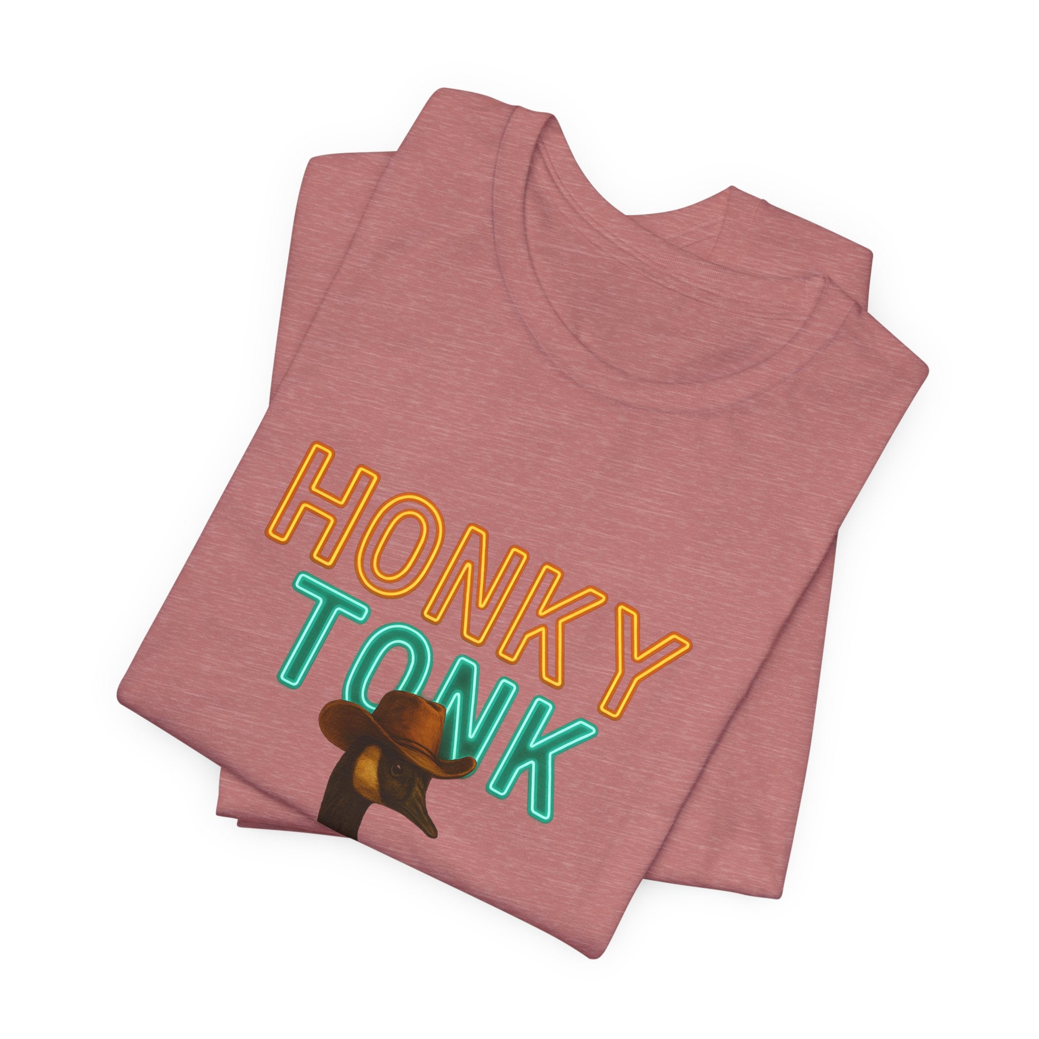 Honky Tonk | Neon Cowboy Goose Tee