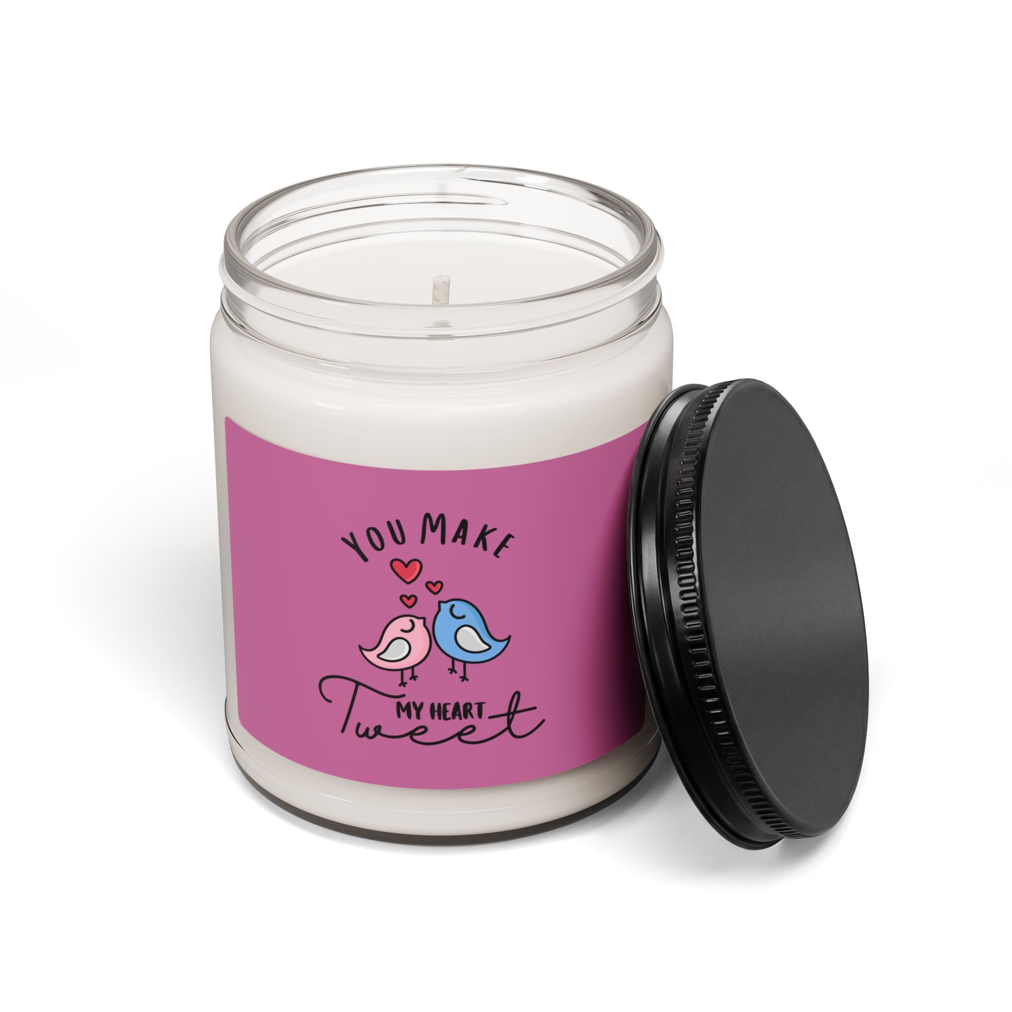 You Make My Heart Tweet Soy Candle