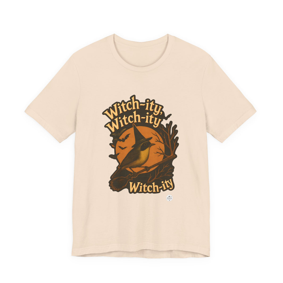 Witch-ity Witch-ity Witch-ity — Halloween Warbler Tee, product photo 8