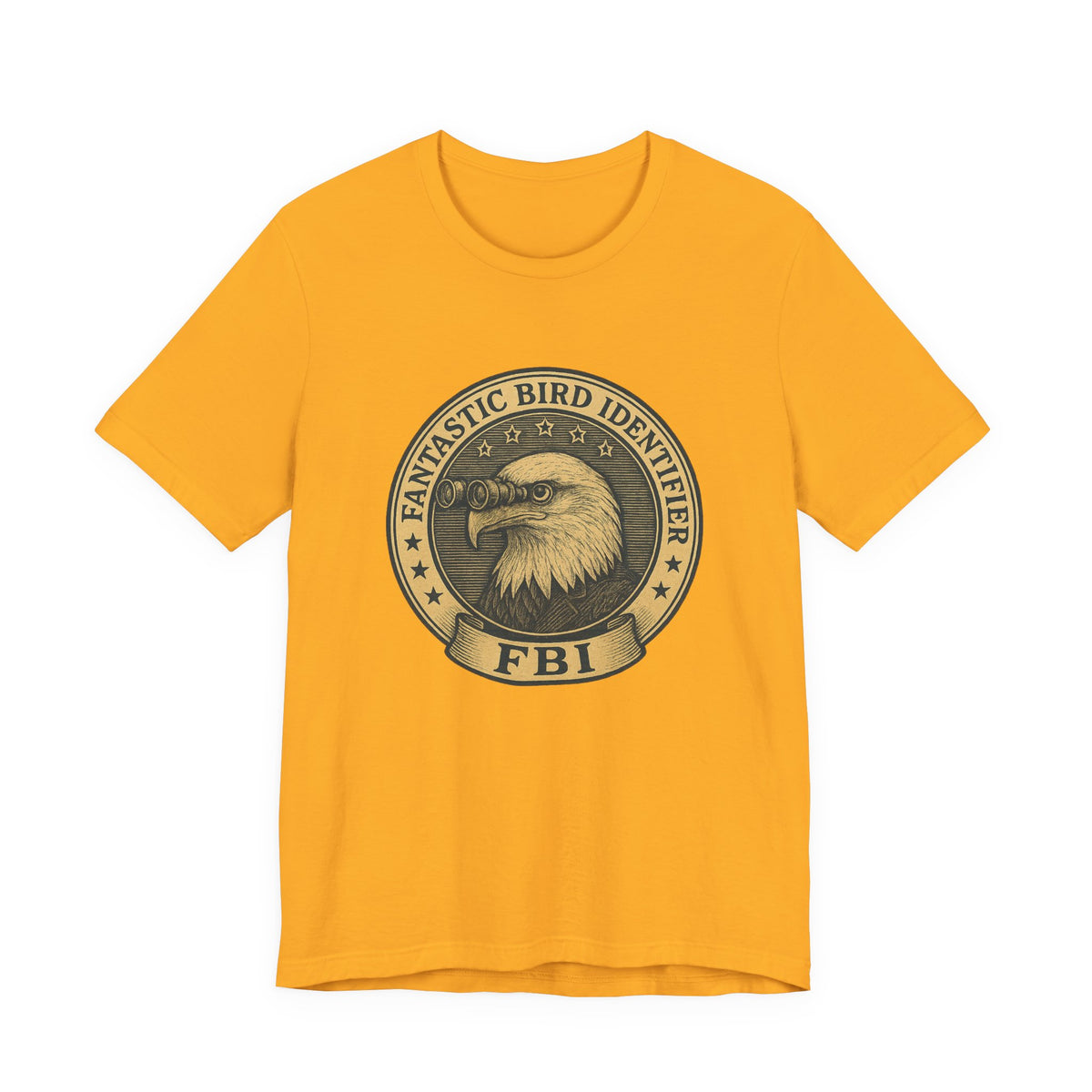 FBI: Fantastic Bird Identifier — Agency Seal Tee, product photo 3