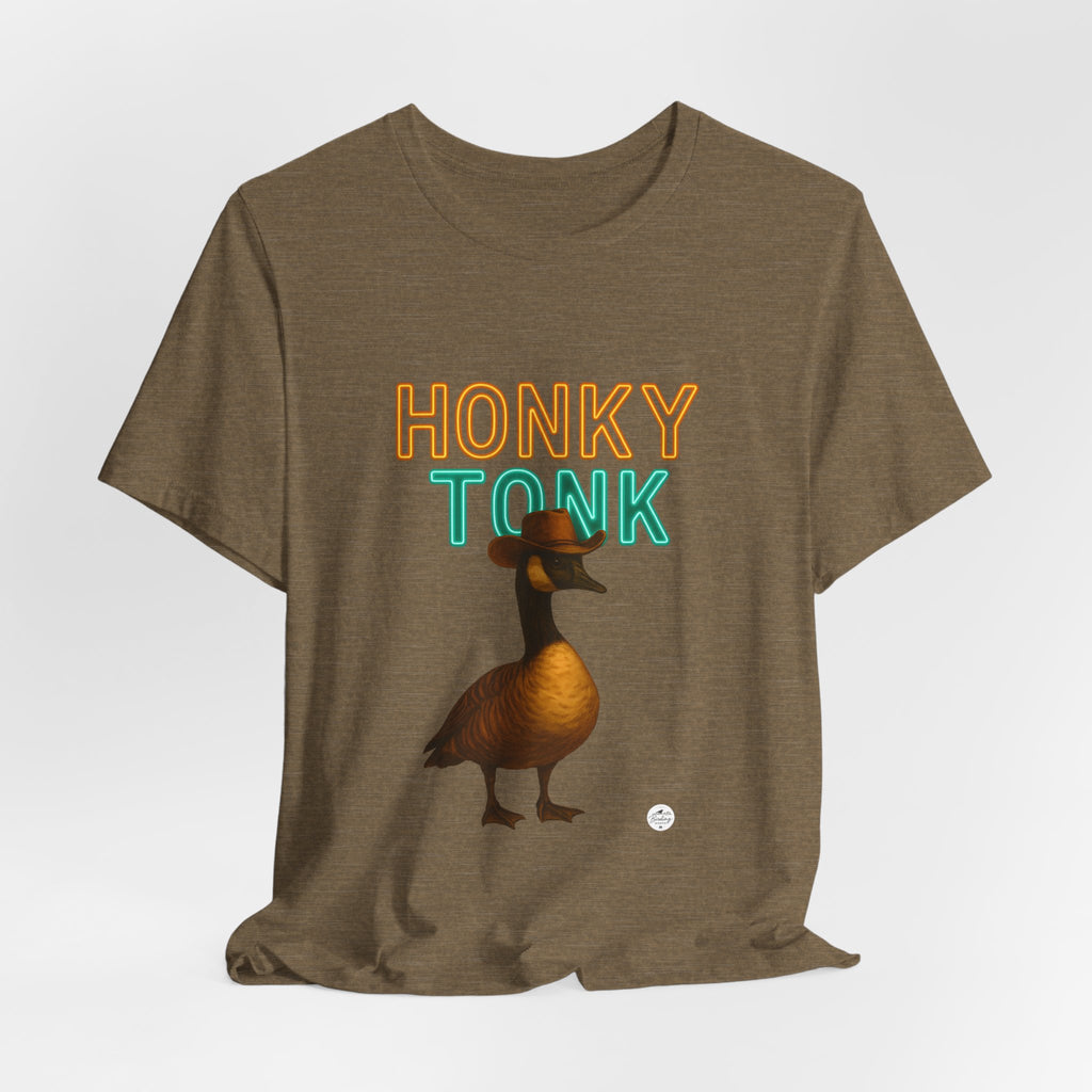 Honky Tonk | Neon Cowboy Goose Tee