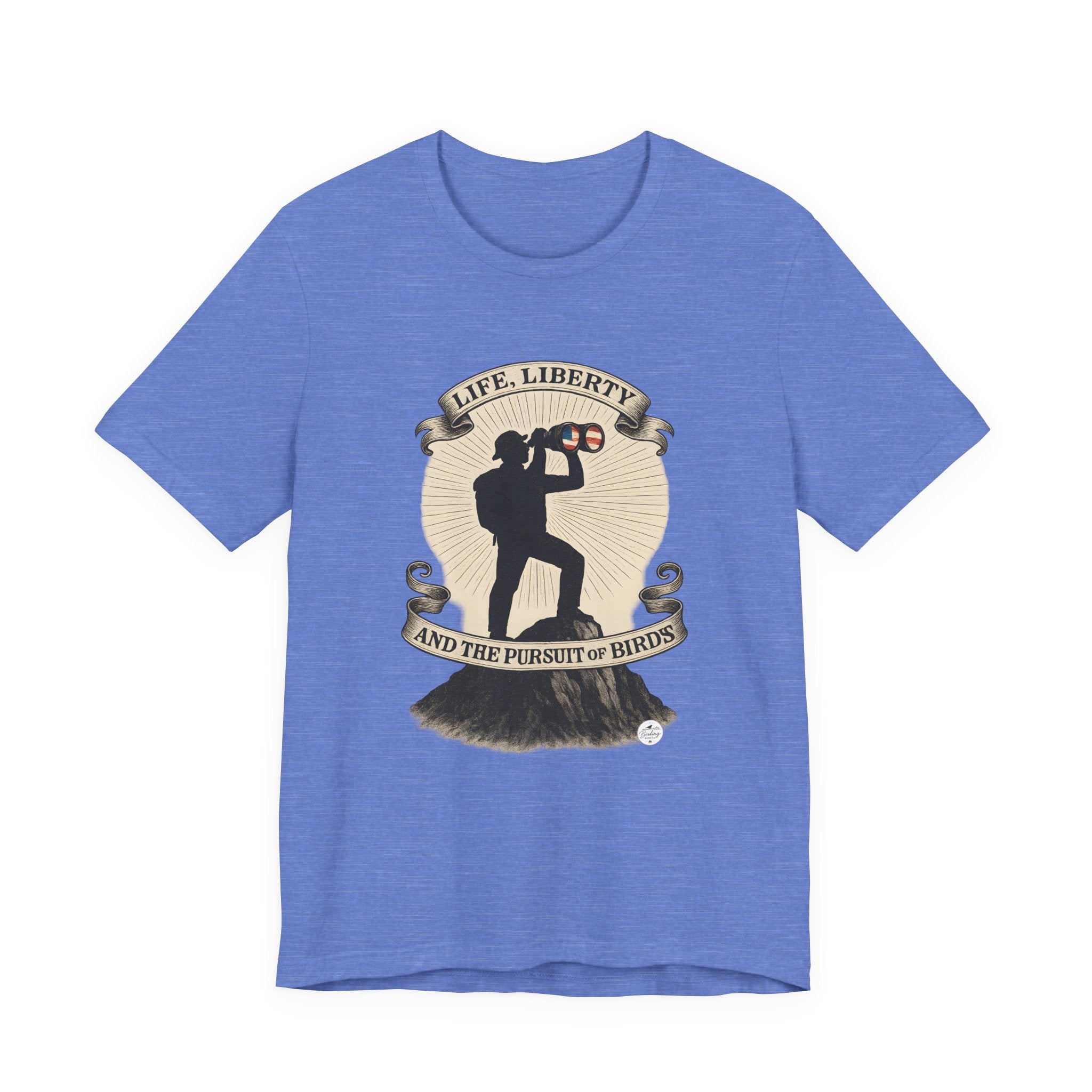 Life, Liberty & the Pursuit of Birds | Emblem Tee