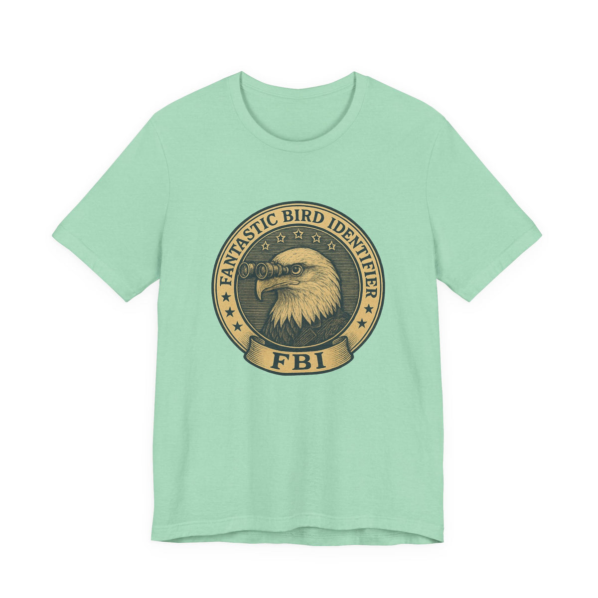 FBI: Fantastic Bird Identifier — Agency Seal Tee, product photo 4