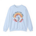 Witty Skeleton "Come Out of Your Skin" Retro Halloween Crewneck, Vintage Floral Skeleton Halloween Sweatshirt, Retro Fall Crewneck