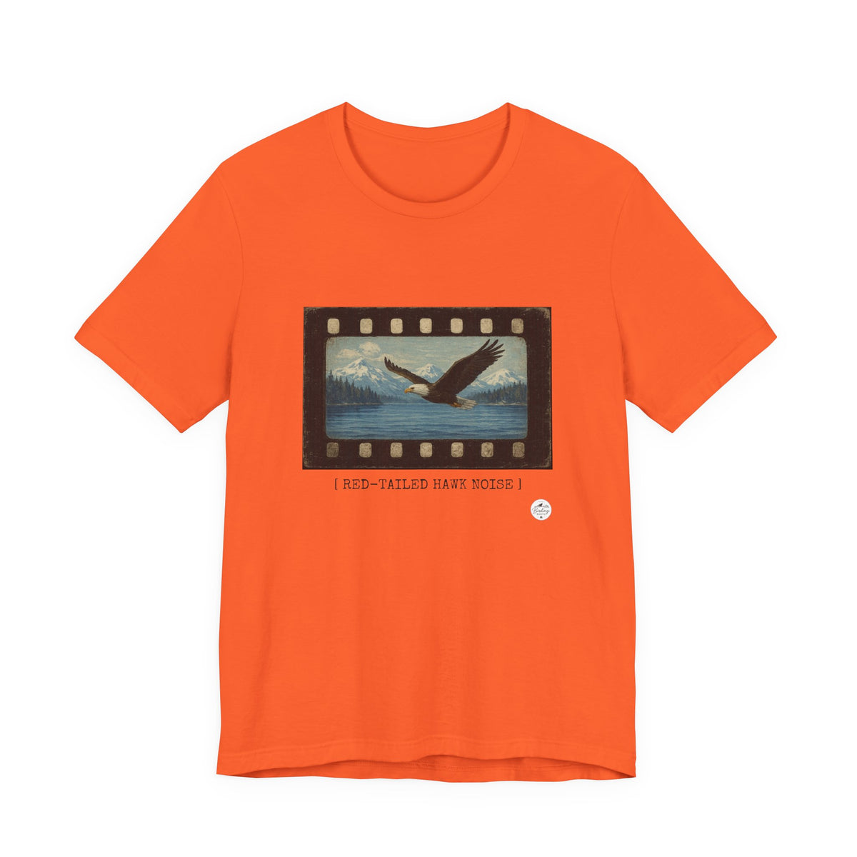 Red-Tailed Hawk Noise — Eagle Movie Scene Tee, product photo 7