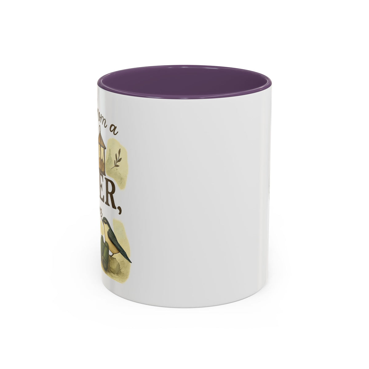 Started From a Feeder Now We're Here — 11oz Accent Mug, product photo 7