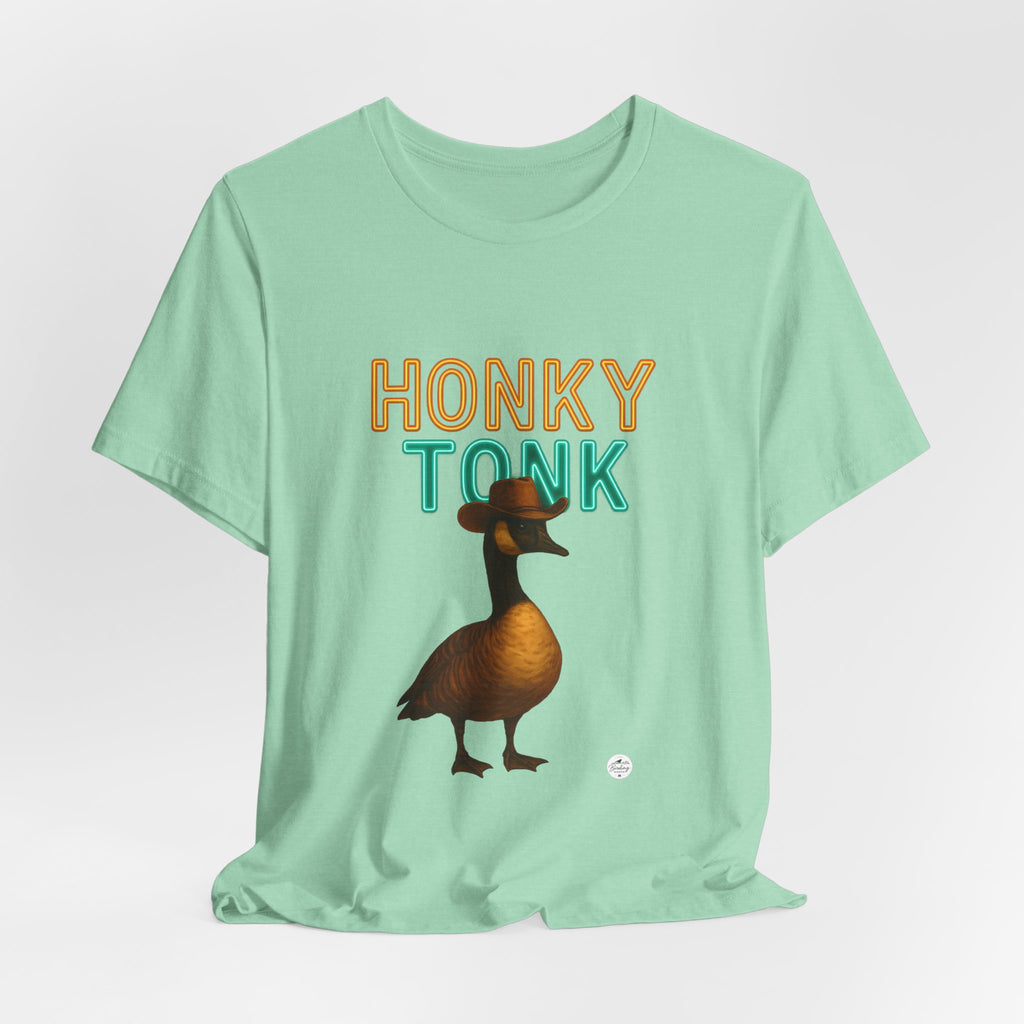 Honky Tonk | Neon Cowboy Goose Tee