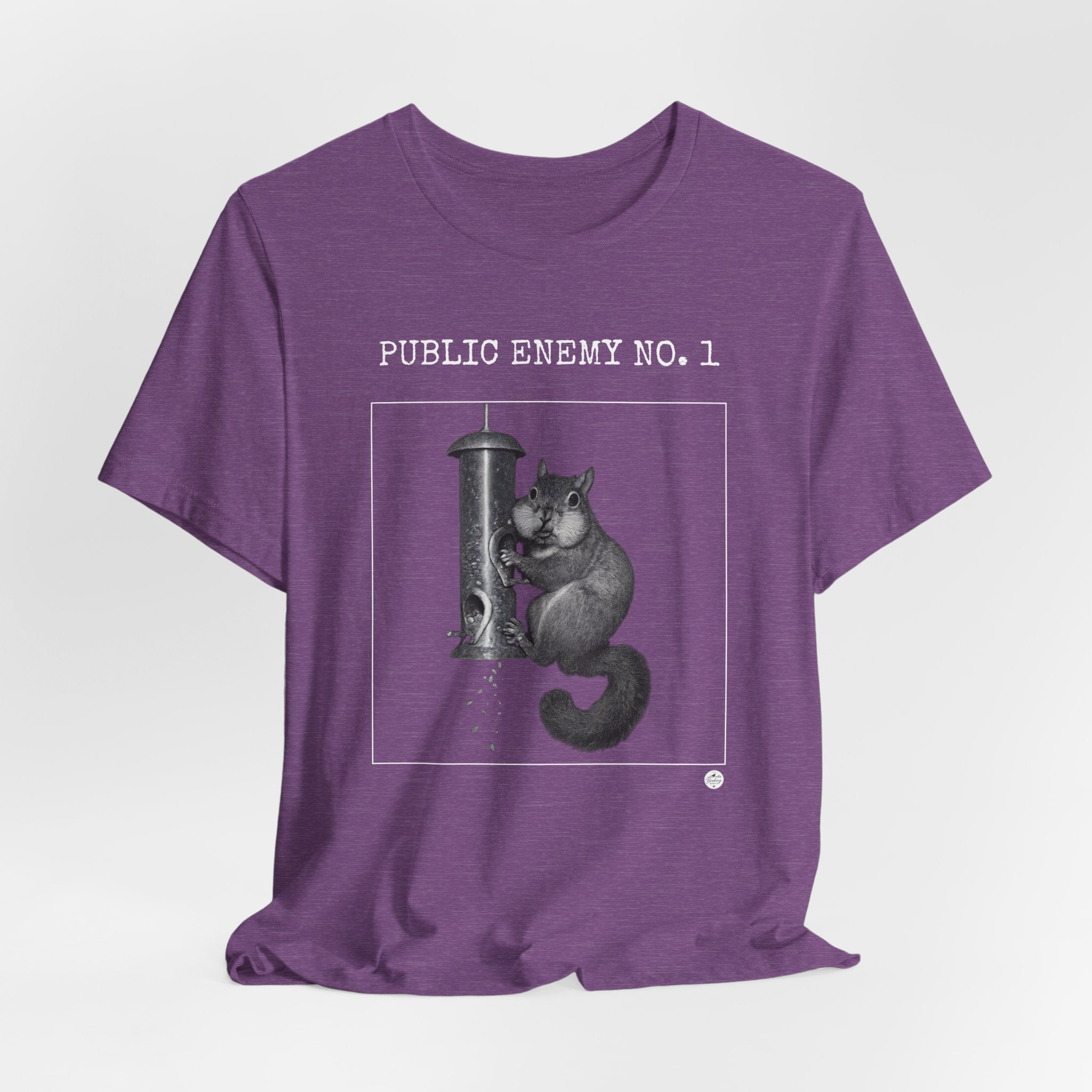 Feeder Enemy No. 1 | Squirrel Wanted Poster Tee