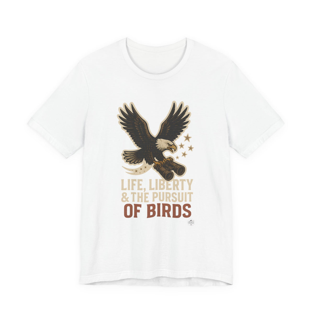 Life, Liberty & the Pursuit of Birds — Eagle Tee, product photo 9