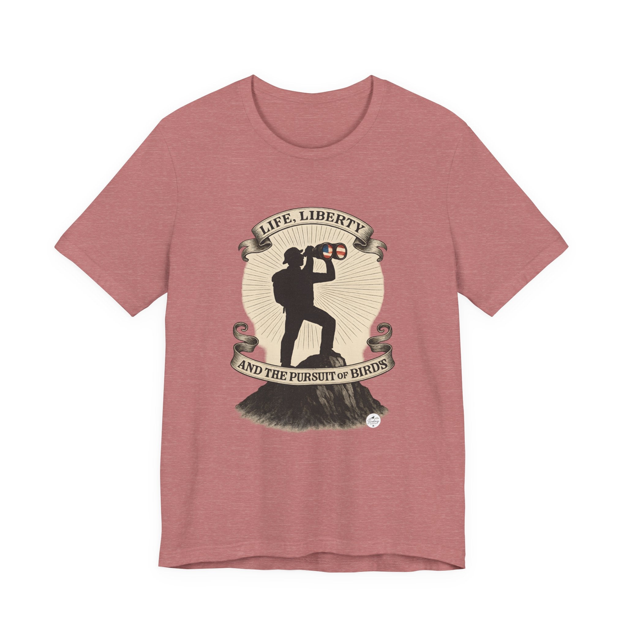 Life, Liberty & the Pursuit of Birds | Emblem Tee