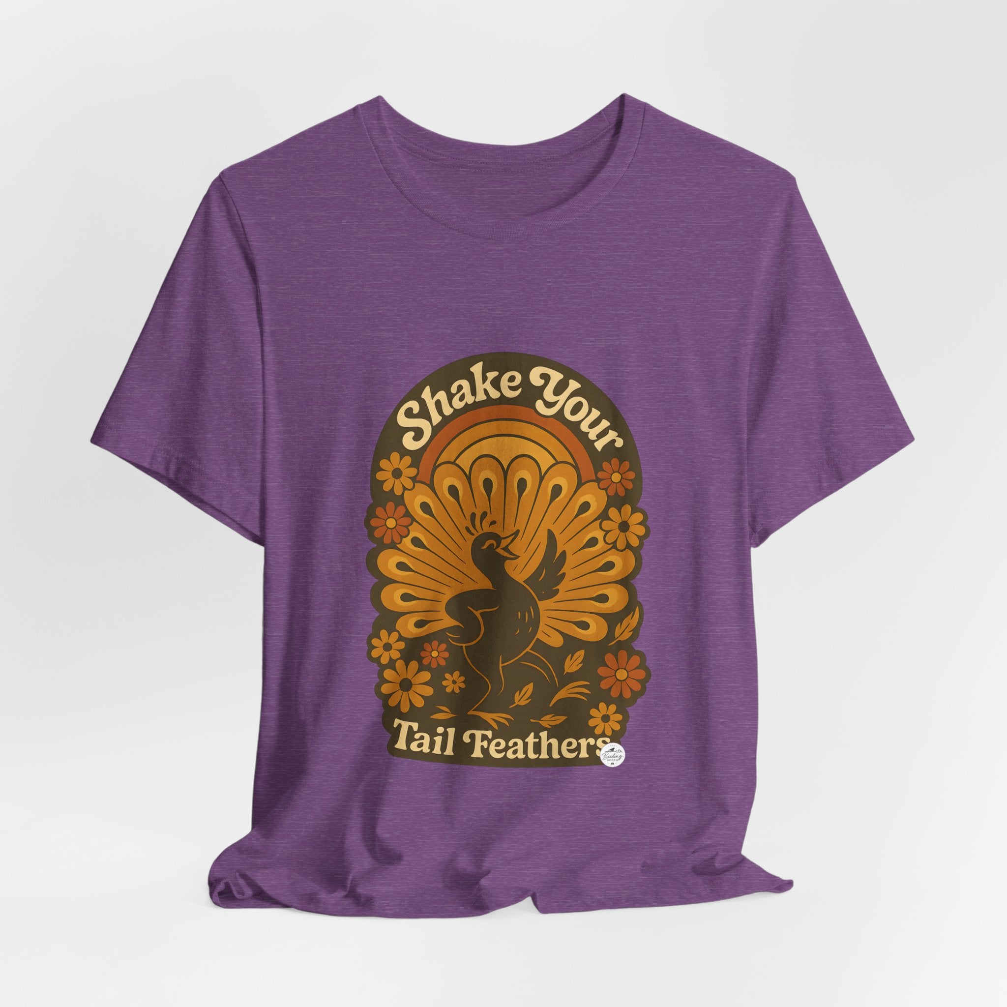 Shake Your Tail Feathers | Retro Dance Bird Tee
