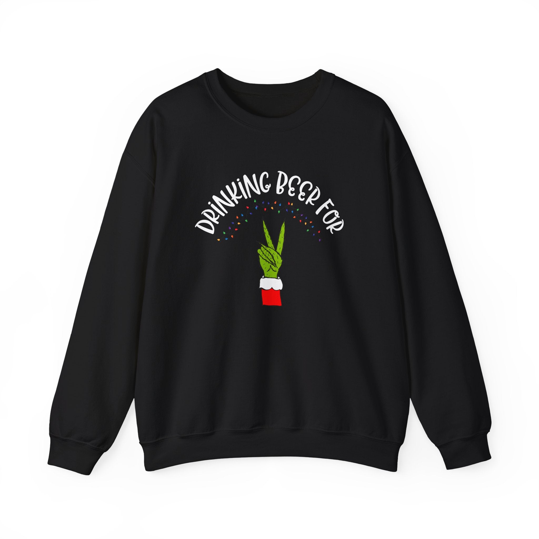 Christmas "Drinking Beer for Two" Crewneck (Dad)