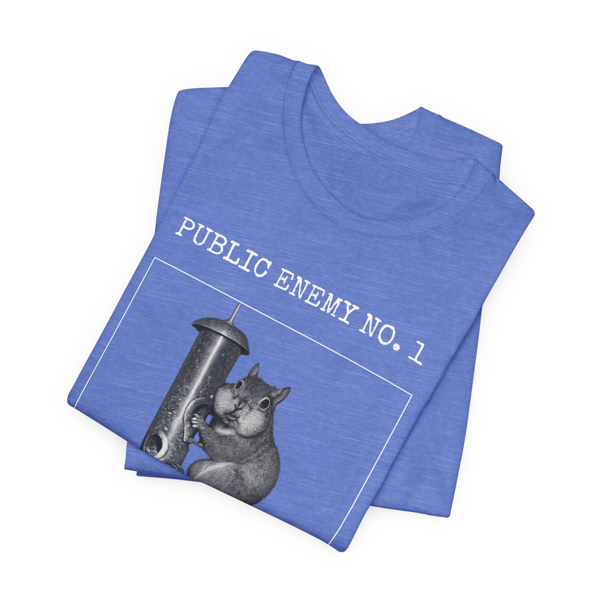 Feeder Enemy No. 1 | Squirrel Wanted Poster Tee