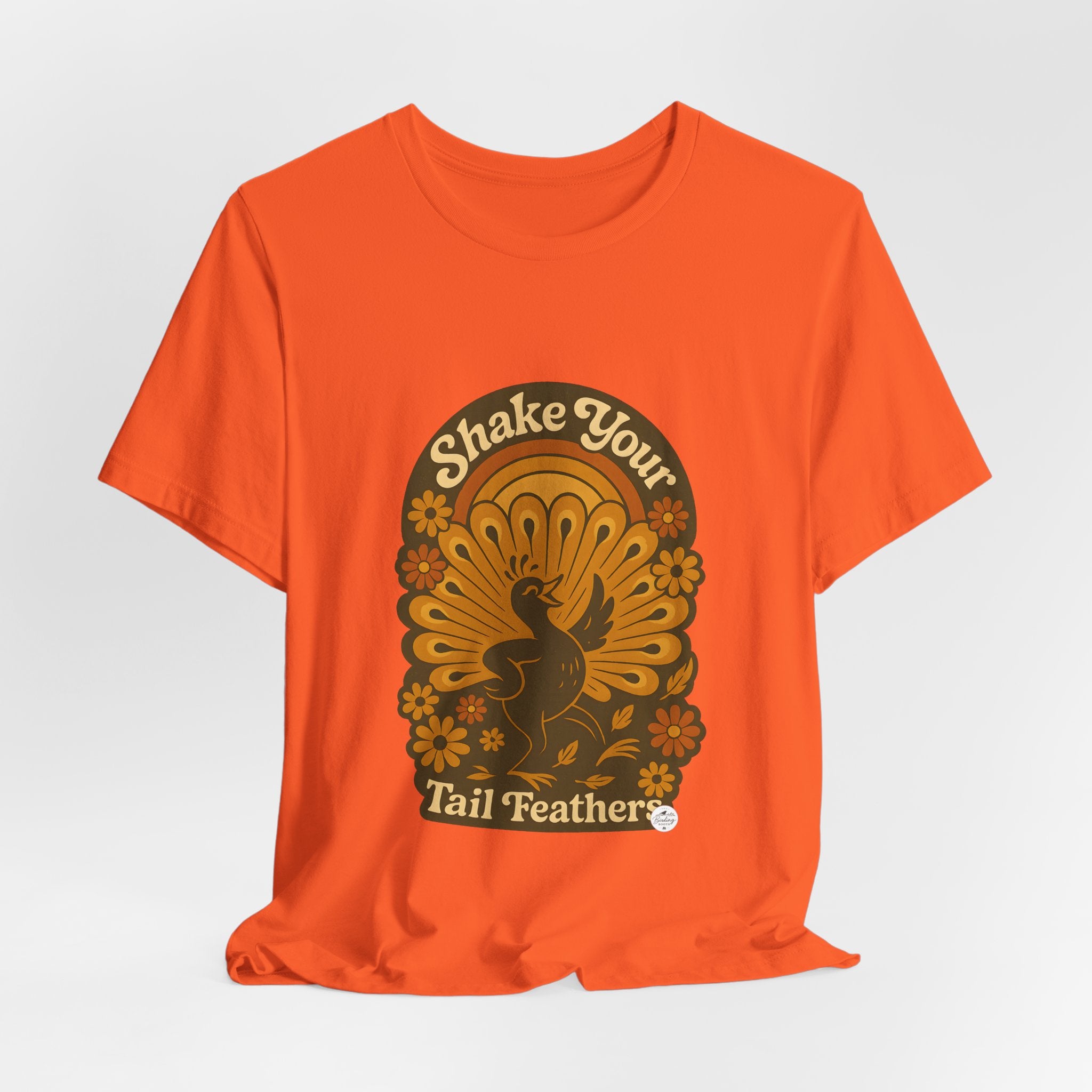 Shake Your Tail Feathers | Retro Dance Bird Tee