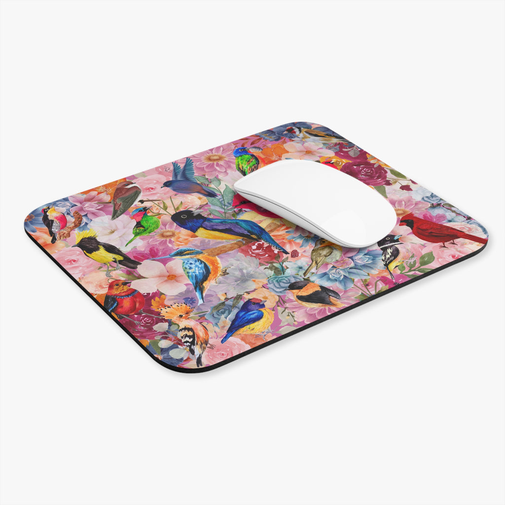 Watercolor Bird Mouse Pad