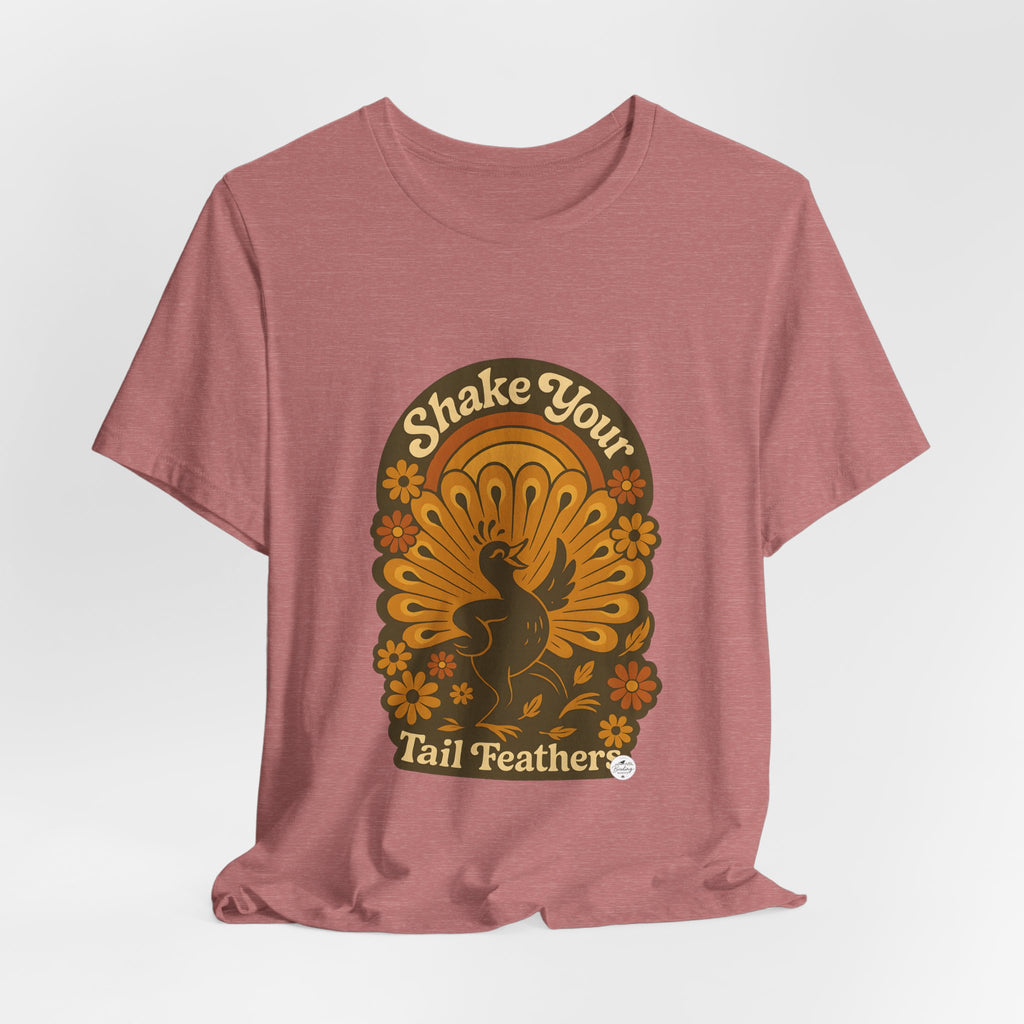 Shake Your Tail Feathers | Retro Dance Bird Tee