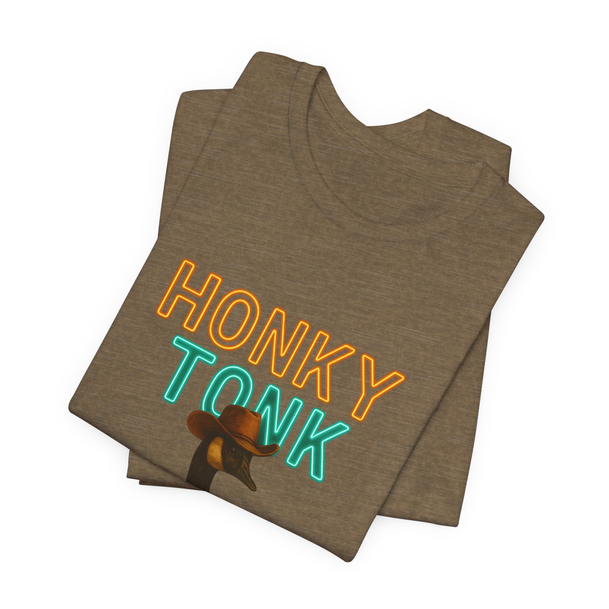 Honky Tonk | Neon Cowboy Goose Tee