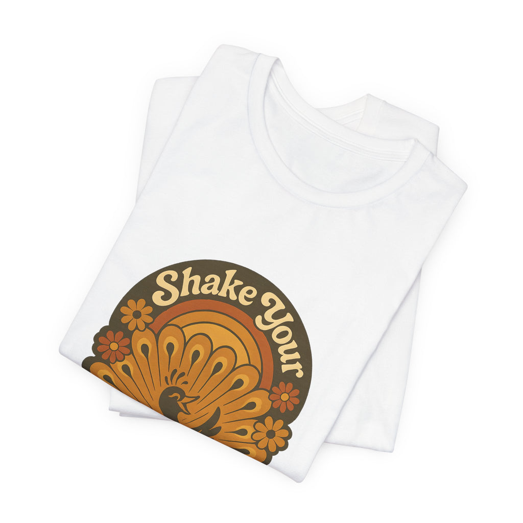 Shake Your Tail Feathers | Retro Dance Bird Tee