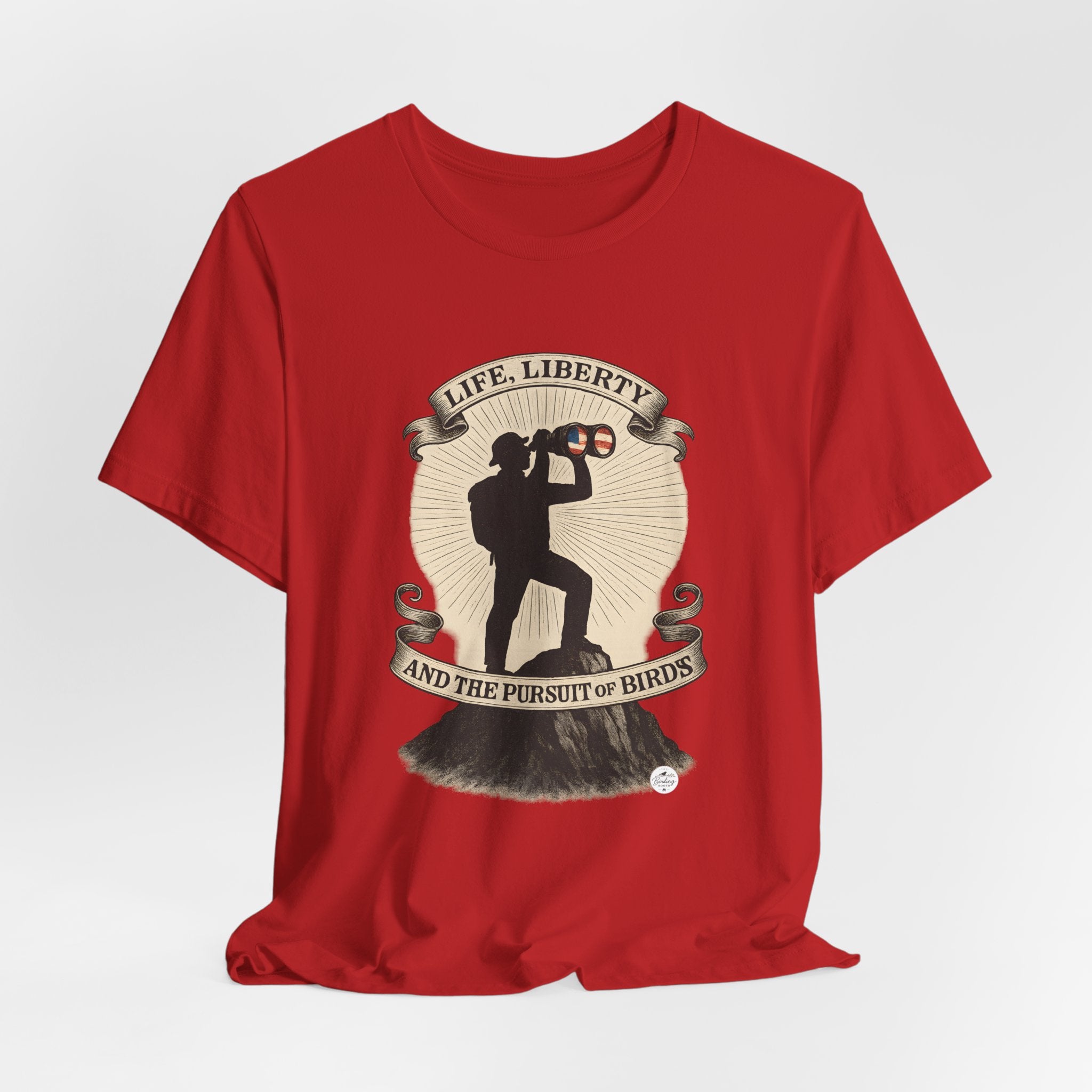 Life, Liberty & the Pursuit of Birds | Emblem Tee