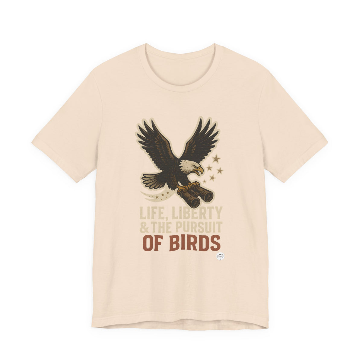 Life, Liberty & the Pursuit of Birds — Eagle Tee, product photo 8