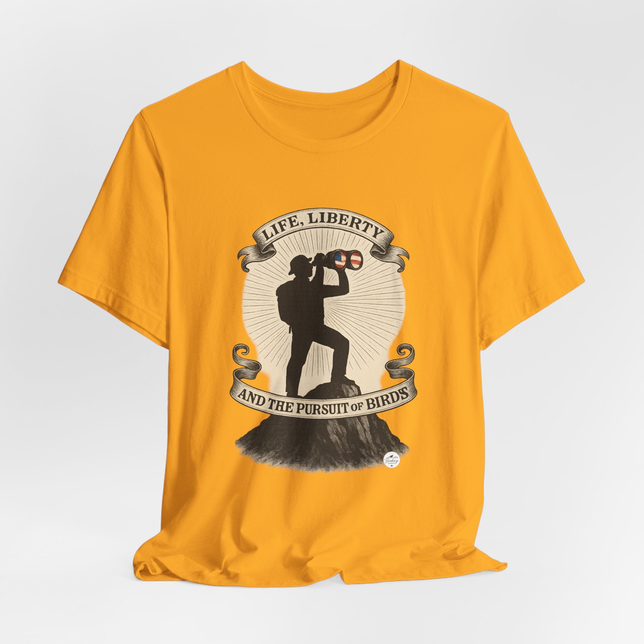 Life, Liberty & the Pursuit of Birds | Emblem Tee