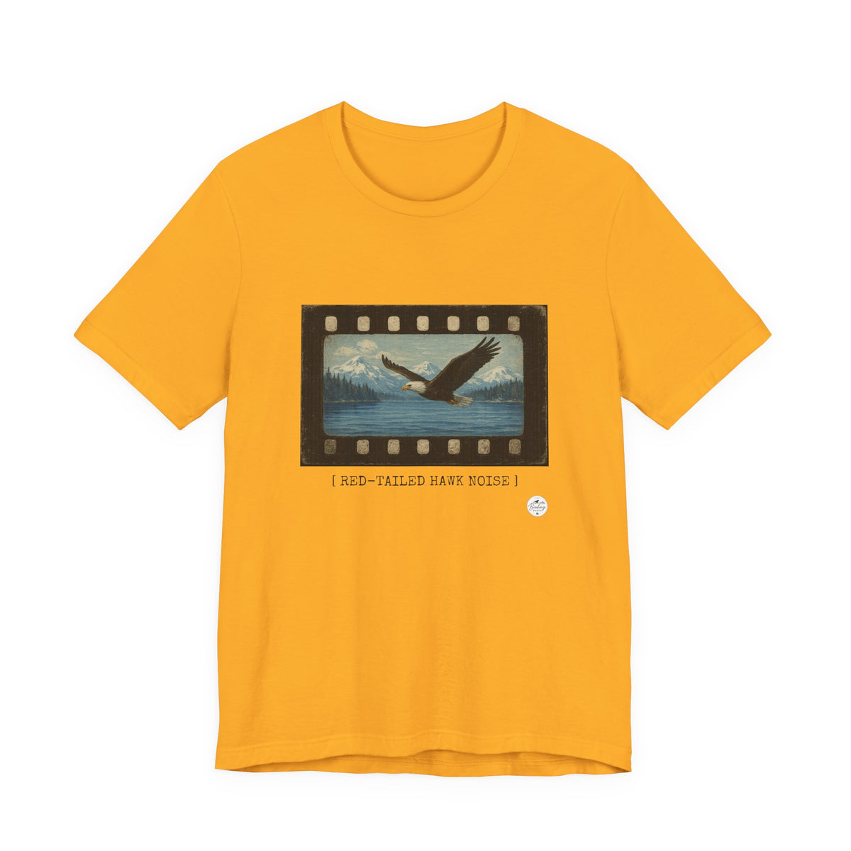 Red-Tailed Hawk Noise — Eagle Movie Scene Tee, product photo 4