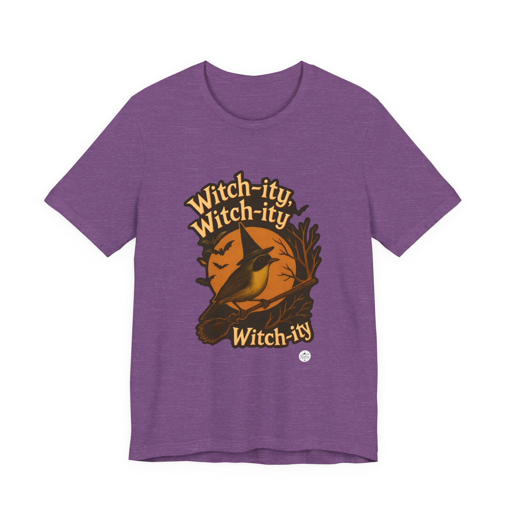 Witch-ity Witch-ity Witch-ity — Halloween Warbler Tee, product photo 4