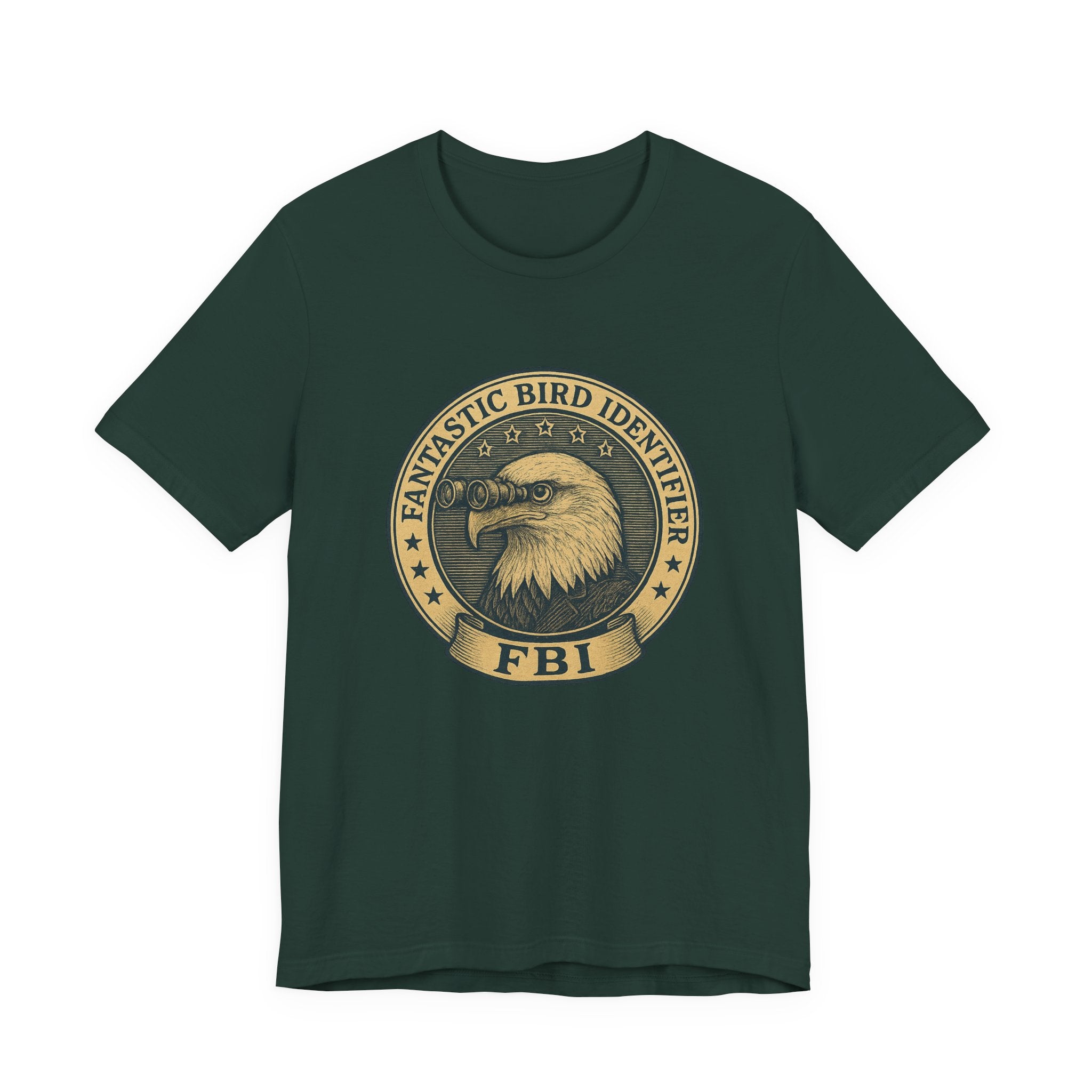 FBI: Fantastic Bird Identifier — Agency Seal Tee, product photo 2