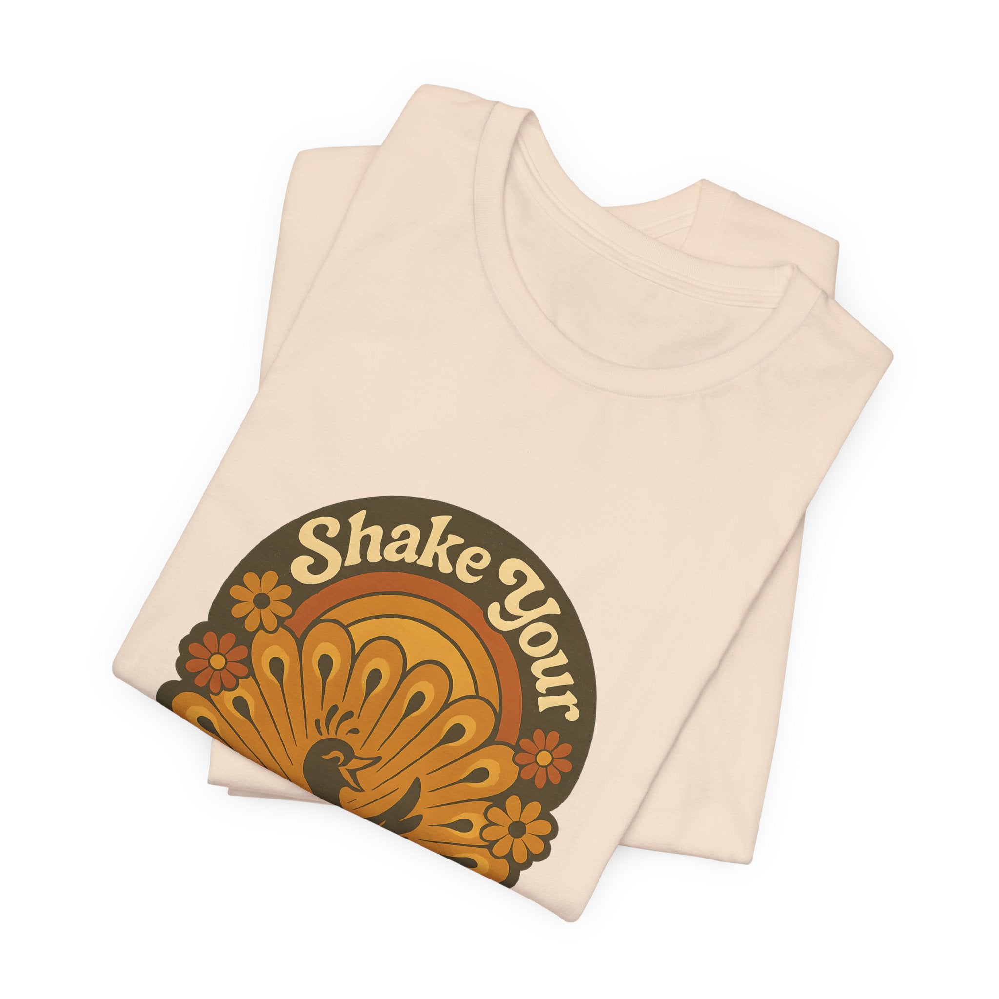 Shake Your Tail Feathers | Retro Dance Bird Tee