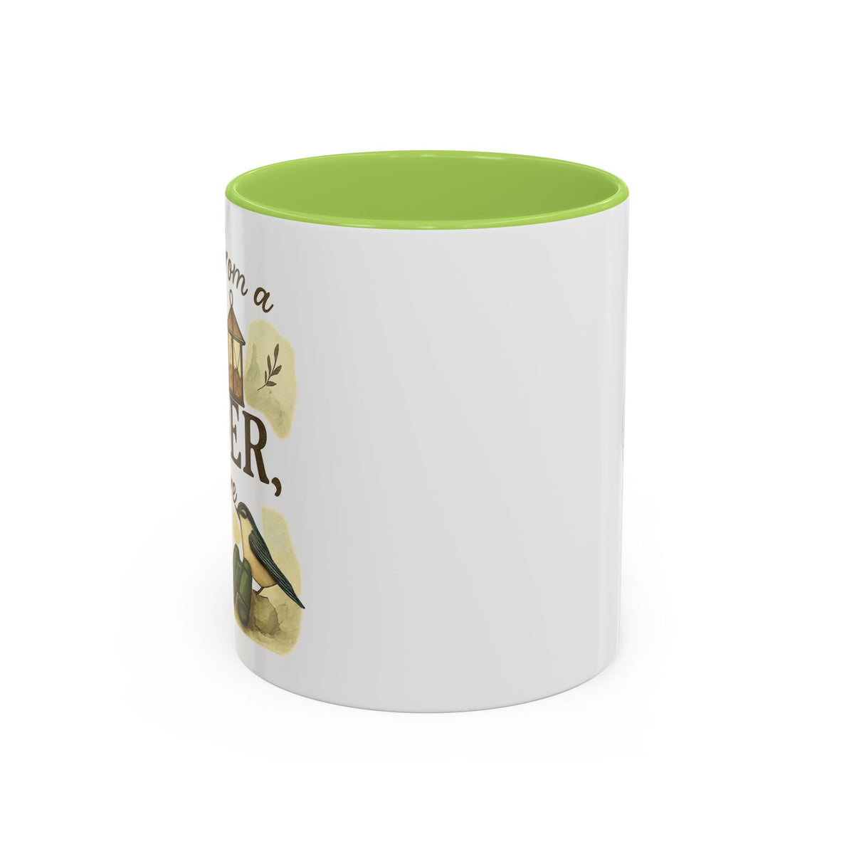 Started From a Feeder Now We're Here — 11oz Accent Mug, product photo 9